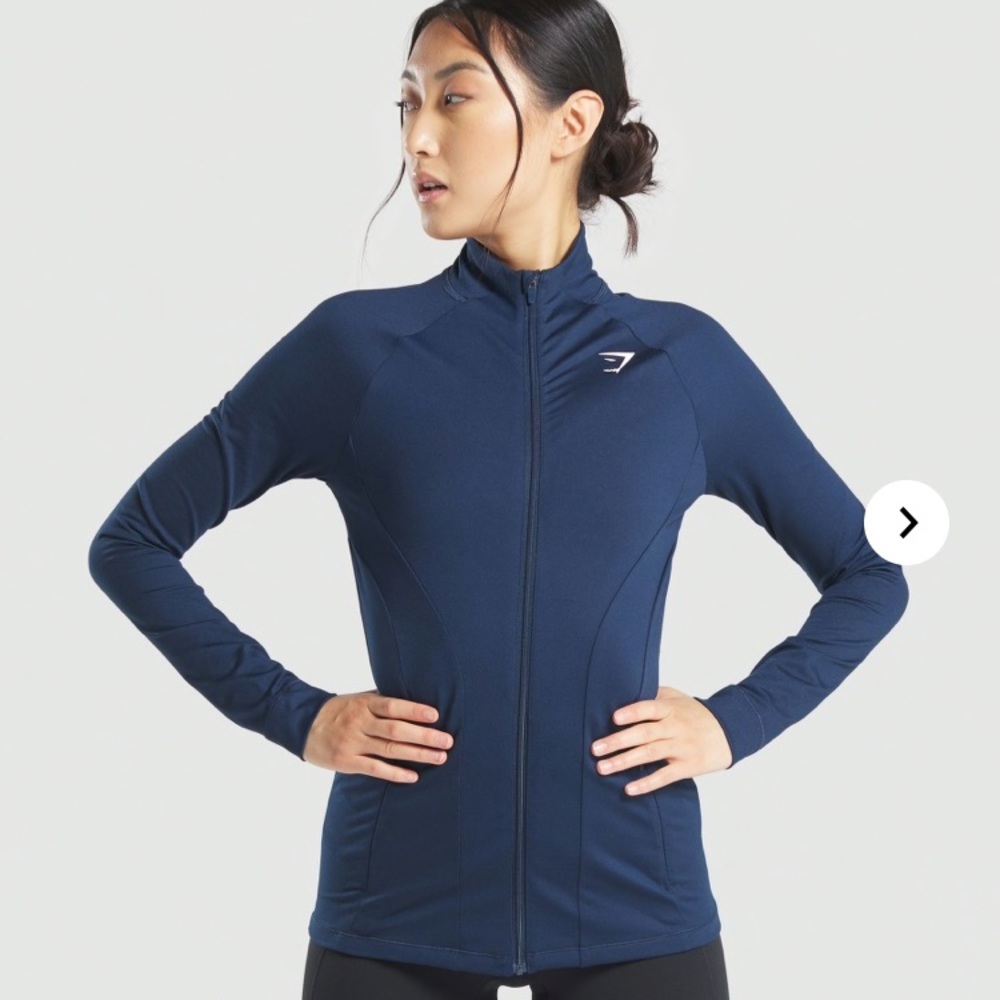 Training zip up jacket